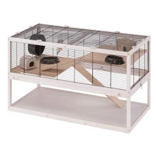 Клетка для грызунов Ferplast Domster 100 деревянная с аксессуарами 100x50x 61 см 57027317