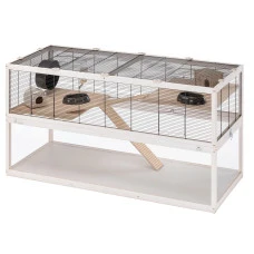 Клетка для грызунов Ferplast Domster 120 деревянная с аксессуарами 120x50x66,5см 57027517