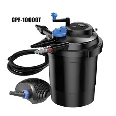 Прудовый фильтр с насосом и стерилизатором SunSun CPF-10000T 5200 л/час до 12000 л
