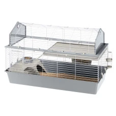 Клетка для кроликов и морских свинок Ferplast Barn 120 серая 119х58х77 см 57069021