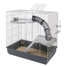 Клетка для шиншилл и крыс Ferplast Jenny серая 80x50x79,5 см 57058801