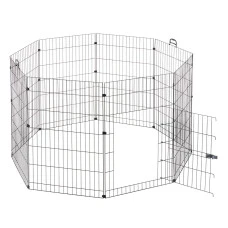 Вольер для кроликов и морских свинок Ferplast Freerun Large черный Ø 140x91.5 см 57045917ZP