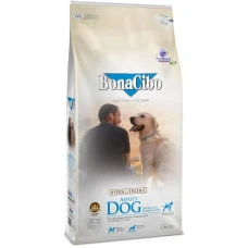 Сухой корм для собак BonaCibo Adult Dog Chicken&Rice with Anchovy c курицей и рисом 15 кг BC405765