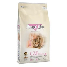 Сухой корм для стерилизованных котов BonaCibo Adult Cat Light&Sterilized с курицей, анчоусами и рисом 5 кг BC405680