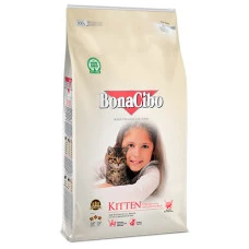 Сухой корм для котят BonaCibo Kitten Chicken & Rice with Anchovy с курицей, анчоусами и рисом 5 кг BC407929