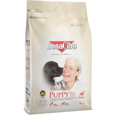 Сухой корм для щенков BonaCibo Puppy High Energy Chicken&Rice with Anchovy с курицей, анчоусами и рисом 3 кг BC406151