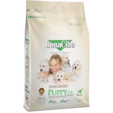 Сухой корм для щенков BonaCibo Puppy Lamb & Rice с ягненком и рисом 3 кг BC406144