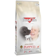 Сухой корм для щенков BonaCibo Puppy High Energy Chicken&Rice with Anchovy с курицей, анчоусами и рисом 15 кг BC405741
