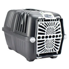 Переноска для собак и котов MPS Eco Pratiko 1 черная до 10 кг 48x31.5x33 см