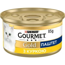 Влажный корм для котов Gourmet Gold паштет с курицей 85 г 12592099
