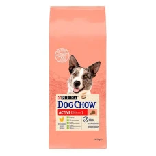 Сухий корм для дорослих собак Dog Chow Active Adult зі смаком курки 14 кг 12362214