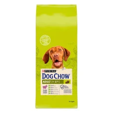 Сухий корм для дорослих собак Dog Chow Adult Lamb зі смаком ягняти 14 кг 12362022