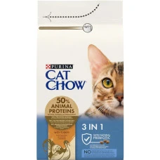 Сухой корм для взрослых котов Cat Chow Special Care 3 in 1 с индейкой 15 кг 12251715