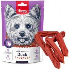 Лакомство для собак Wanpy Duck Sausages сосиски с уткой 100 г