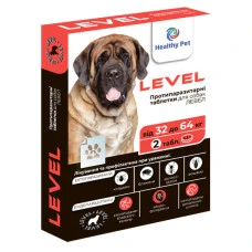 Таблетки от блох и клещей Level Healthy pet для собак 32-64 кг ЦЕНА ЗА 1 ШТ 205873