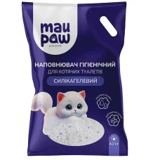 Наповнювач для котячого туалету MAU PAW силікагелевий 10 л 1227060