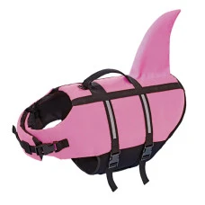 Рятувальний жилет для собак Nobby Sharki Swimming XS рожевий 25 см 61036