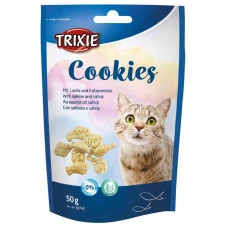 Ласощі для котів Trixie Cookies з лосось та м'ятою 50 г TX-42743