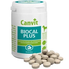 Вітаміни для собак Canvit Biocal Plus для покращення суглобів, кісток та сухожиль 500 г can50724