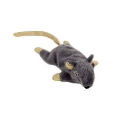 Игрушка для кошек Nobby Мышь серая с кошачьей мятой 14.5 см 67565