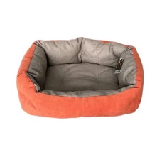 Лежак для собак и котов Мarkusha Cloud кораллово-серый 59x48 см 