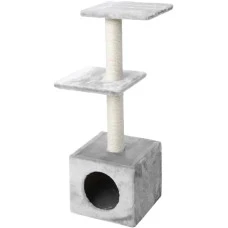 Когтеточка для котов Nobby Classic Costa комплекс белая 30х30х89х7 см 63719-92