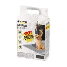 Пелюшки для собак Croci Super Nappy з активованим вугіллям 84 х 57 см c6128699 1 ШТ.