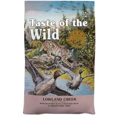 Сухой корм для котов Taste of the Wild Lowland Creek Feline Formula с уткой и жареной перепелкой 6.6 кг 9768-HT77