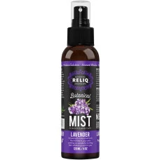 Спрей-одеколон для догляду та зволоження вовни собак і котів Reliq Botanical Mist-Lavender з ароматом лаванди 120 мл M120--LAV