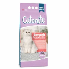Бентонітовий наповнювач для котів Catonite із запахом лаванди 20 л 035040