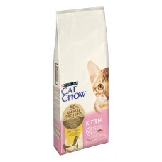 Сухой корм для котят Cat Chow Kitten с курицей 15 кг 12251712