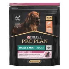 Сухий корм для собак малих порід Pro Plan Small & Mini Adult Sensitive Skin з лососем 700 г 12272469