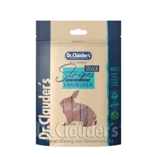 Ласощі для собак та котів Dr.Clauder's Stripes Snack Rabbit з качкою 80 г 33224380
