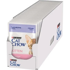 Влажный корм для котят Cat Chow Kitten с ягненком и цуккини 85 г x 26 12527718