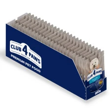 Вологий корм для собак малих порід Club 4 Paws з ягнятком у соусі 100 г x 24 B5510401