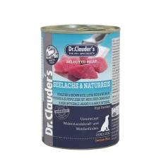 Вологий корм для собак Dr.Clauder's Selected Meat White Fish & Brown Rice біла риба та коричневий рис 400 г 32342000