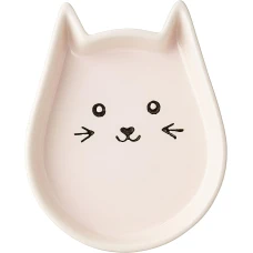 Миска для котів Nobby Kitty Face керамічна рожева Ø 13х16х3 см 200 мл 73762