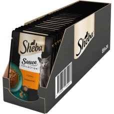 Вологий корм для котів Sheba індичка в соусі 85 г x 28 461483