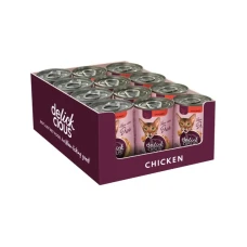 Влажный корм для котов Delickcious Напиток с курицей 140 г x 12 D6251201