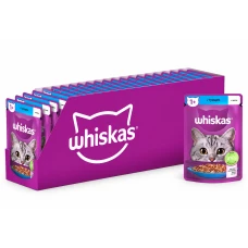 Влажный корм для котов Whiskas с тунцом в желе 85 г x 28 443954