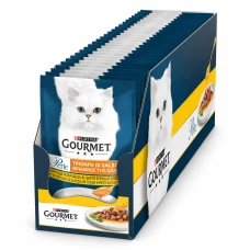 Влажный корм для котов Gourmet Perle мини филе с курицей 85 г x 26 12581742