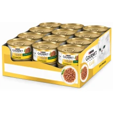 Влажный корм для котов Gourmet Gold Сочное Наслаждение с курицей 85 г x 24 12560283