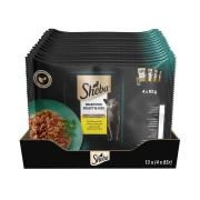 Набор влажного корма для котов Sheba Selection ассорти из мяса птицы в соусе 4 х 85 г x 13 264819