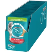 Влажный корм для котов Purina One Sterilcat с индейкой и бобами 85 г x 2612500565