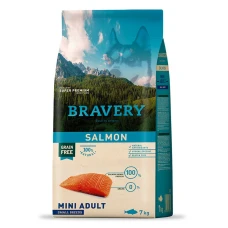 Сухий корм для дорослих собак малих порід Bravery з лососем 7 кг  04PE007000.0006.0060
