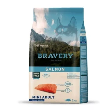 Сухий корм для дорослих собак малих порід Bravery з лососем 2 кг 04PE002000.0009.0192