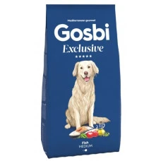 Сухий корм для собак середніх порід Gosbi Exclusive Fish Medium з рибою 12 кг