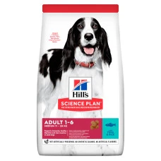 Сухий корм для собак середніх порід Hill's Science Plan Adult Medium Tuna & Rice з тунцем та рисом 2.5 кг 604279