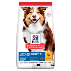 Сухой корм для пожилых собак средних пород Hill's Mature Medium Adult Chicken с курицей 14 кг 604378