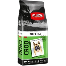Сухий корм для собак середніх порід Alice Croq Beef and Rice з яловичиною та рисом 17 кг 5997328300750